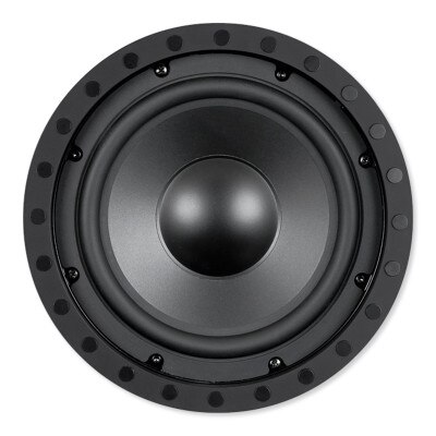 OEM Systems 8 In. In-Wall/Ceiling Frameless Subwoofer (Single), Round Grille